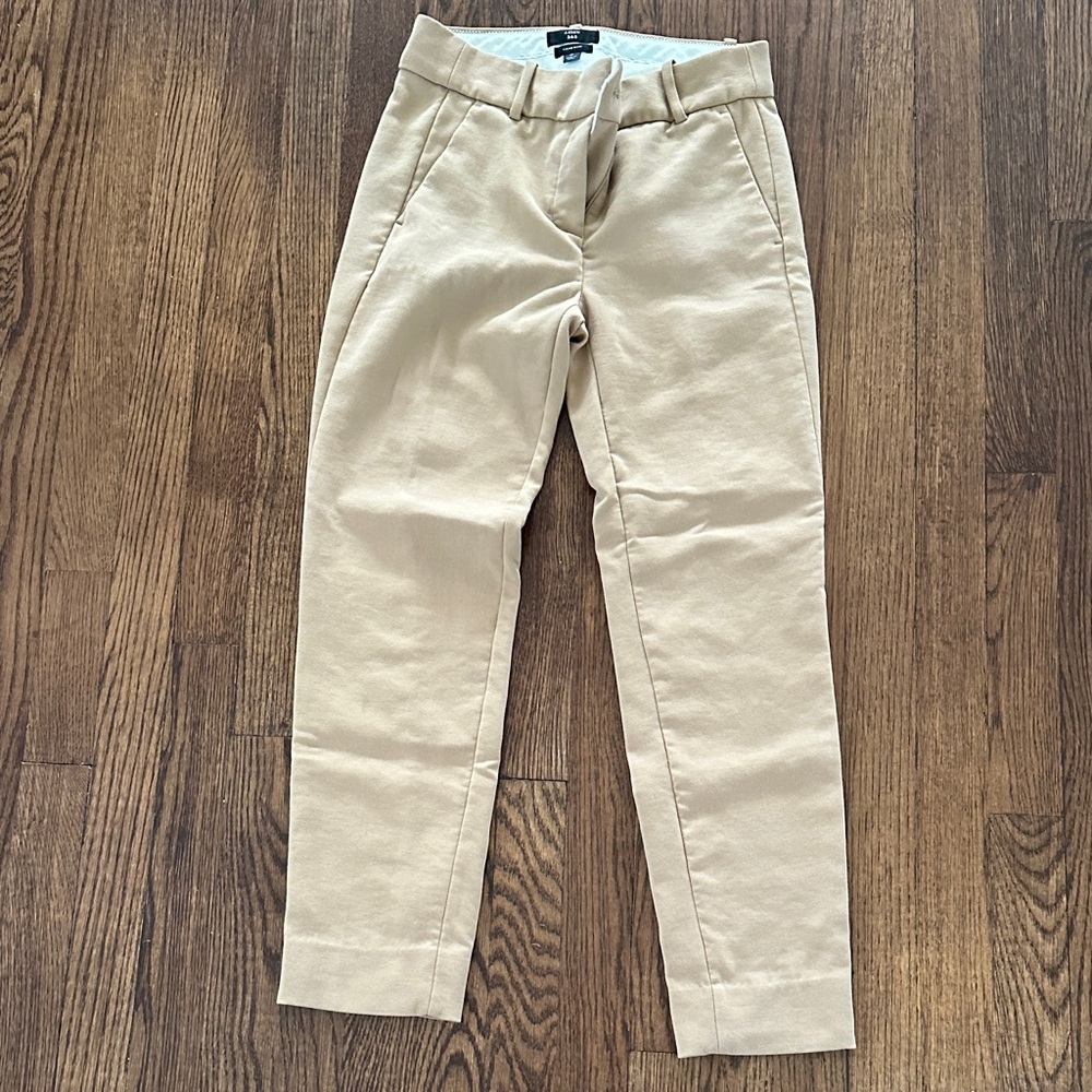 J. Crew Women's Tan Ankle Pants